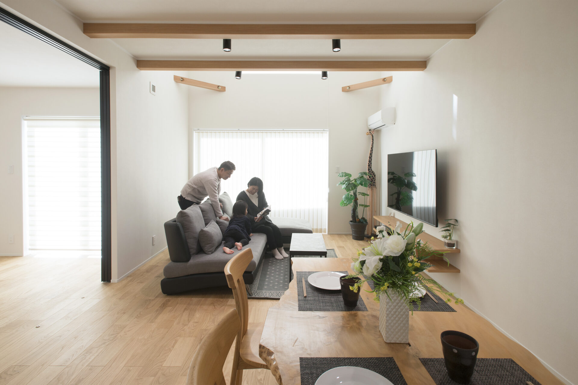 暮らしやすいリビング